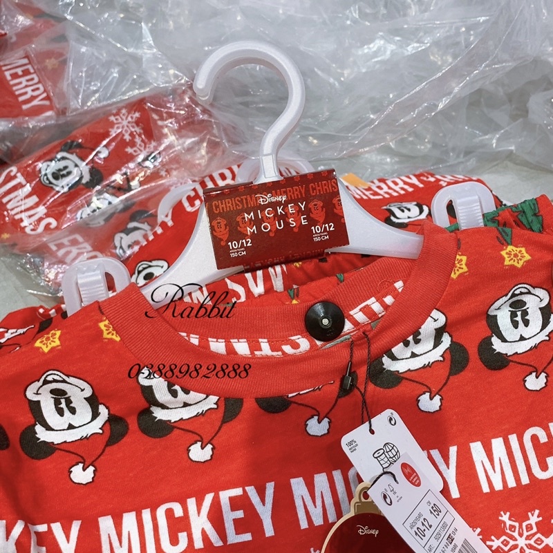 Bộ thun Minnie Christmas