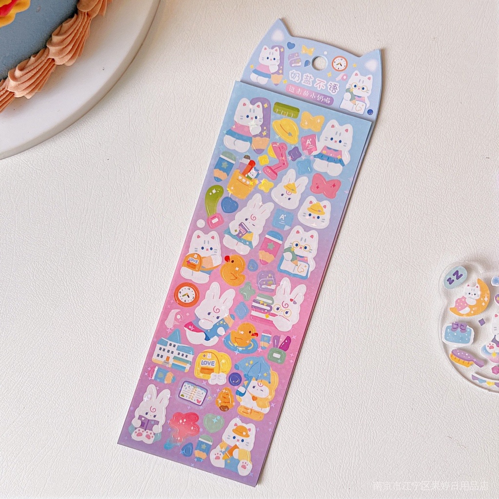 Miếng Dán Trang Trí Hình Goo Hoạt Hình Sáng Tạo Phong Cách Hàn Quốc DIY