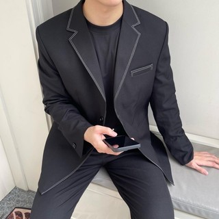 Áo khoác nam viền chỉ