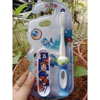 [Hàng tặng kèm đồ chơi]Bàn chải đánh răng cho bé nhập khẩu Hàn quốc