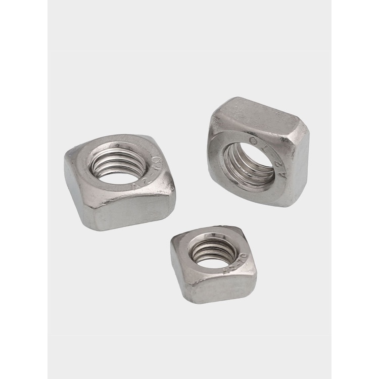 Đai Ốc Hình Vuông Bằng Thép Không Gỉ M3 M4 M5 M6 M8 M10 M12 304 / 316