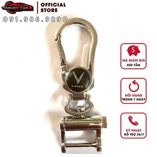 Móc Chìa Khóa ô tô Vinfast📣 ✌  Móc chìa khóa Xe Hơi Có In Logo Hãng Xe xoay 360 độ