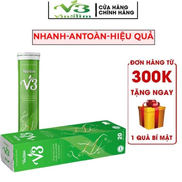 Viên sủi giảm cân vinslim v3 giảm cân nhanh cấp tốc an toàn giảm béo hiệu quả không phải thuốc giảm cân