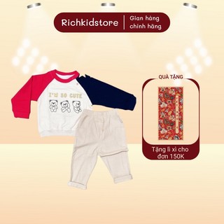 <Ảnh thật> Áo nỉ cho bé trai