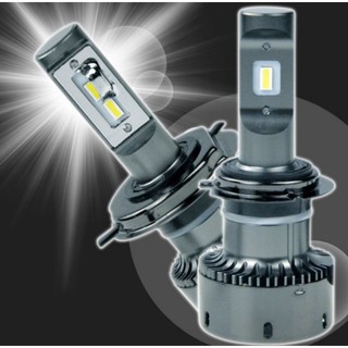 Đèn led ô tô 3 màu h4,h7,h11,9005,9006,9012 đuôi quạt tản nhiệt chính hãng siêu sáng gôm 2 bóng