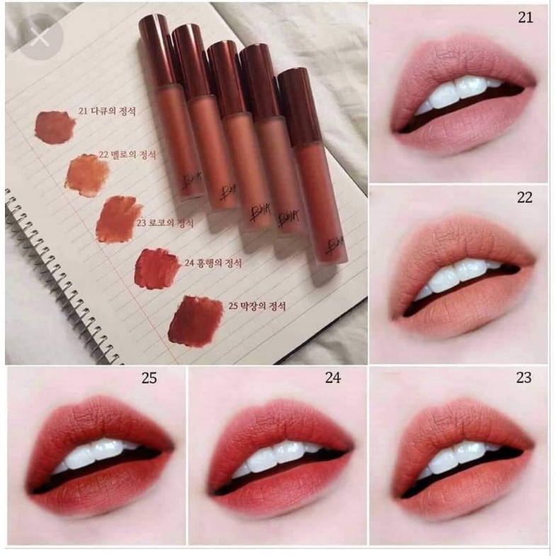 son kem lì bbia màu 21 22 23 24 25