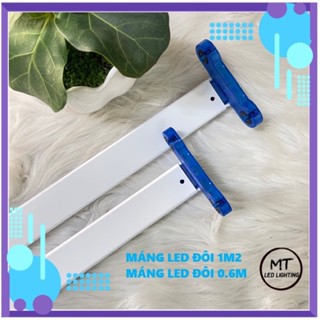 Máng Đèn Tuýp Led 1.2M Đơn Và Đôi (Dùng lắp bóng tuýp)