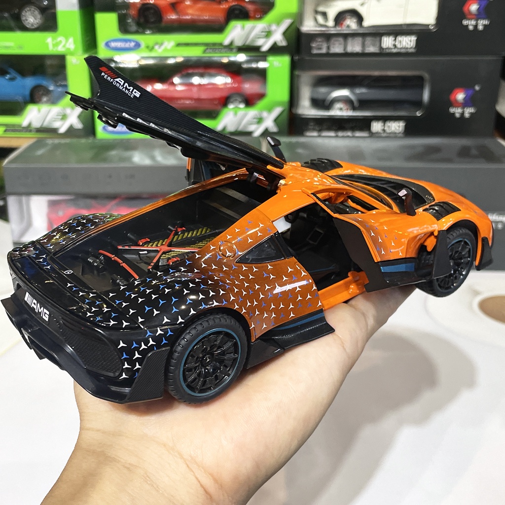 Mô hình xe hợp kim MERCEDES-AMG ONE tỉ lệ 1:24 hãng JINLIFANG 4 màu