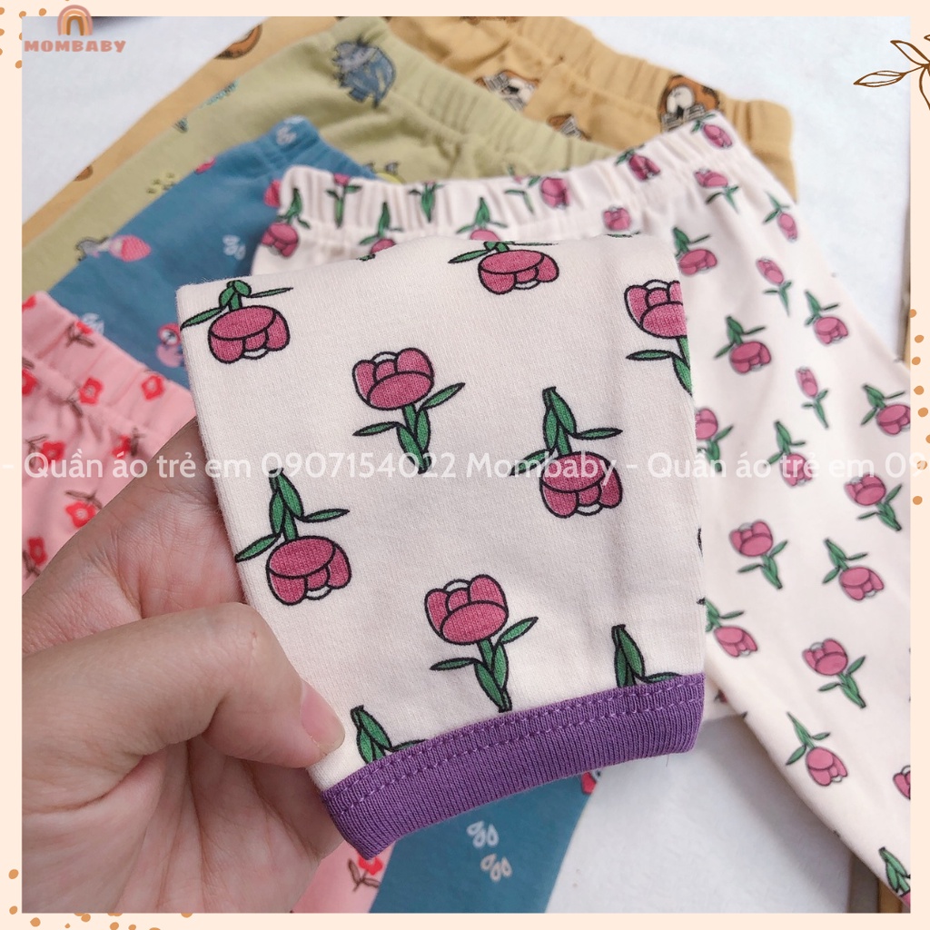 Bộ Dài Tay Hoạ Tiết Thun Cotton Co Dãn Cho Bé 8-28kg Thích Hợp Thu Đông