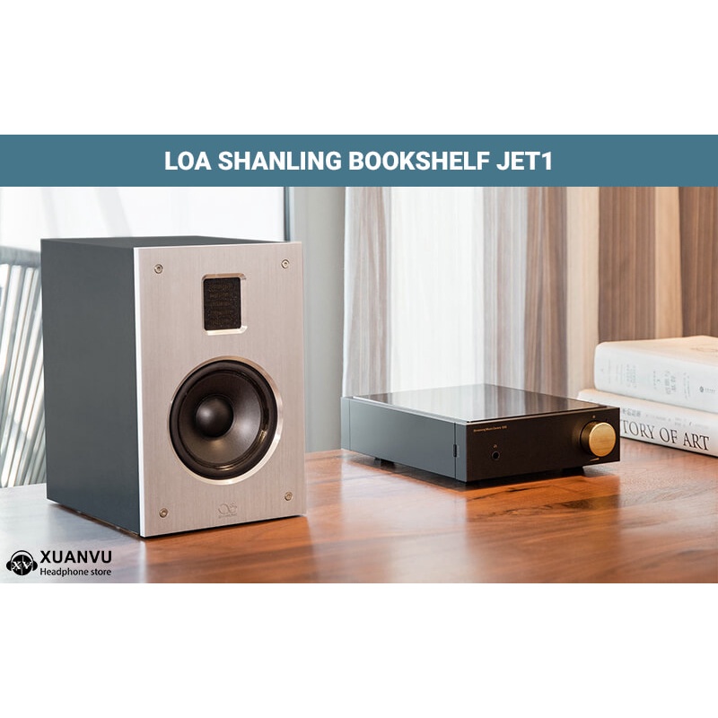 Loa Shanling Bookshelf JET1, Thiết kế để bàn tiện lợi, Chất âm mượt mà
