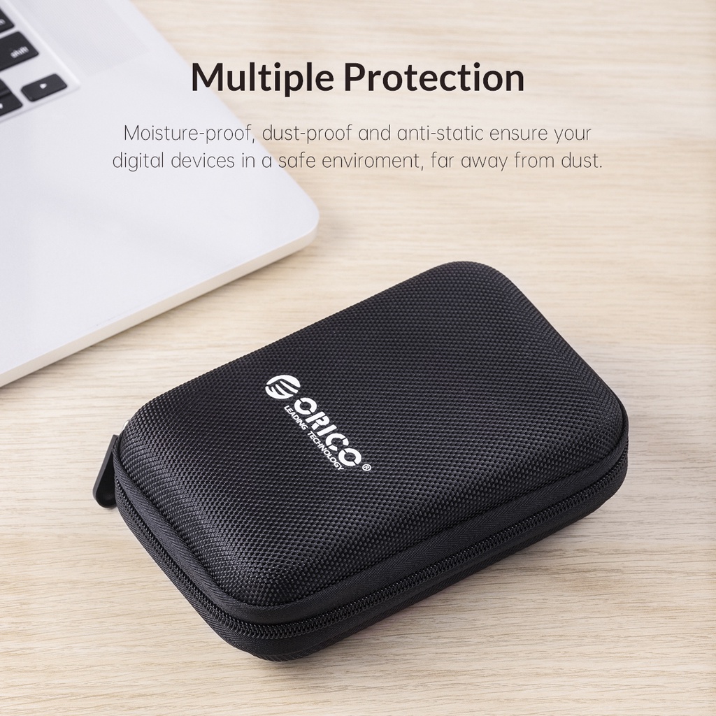 ORICO 2.5 inch HDD/SSD ổ cứng nhà ở HDD bảo vệ lưu trữ túi xách tay bên ngoài ổ cứng USB phụ kiện gói (PHD-25)