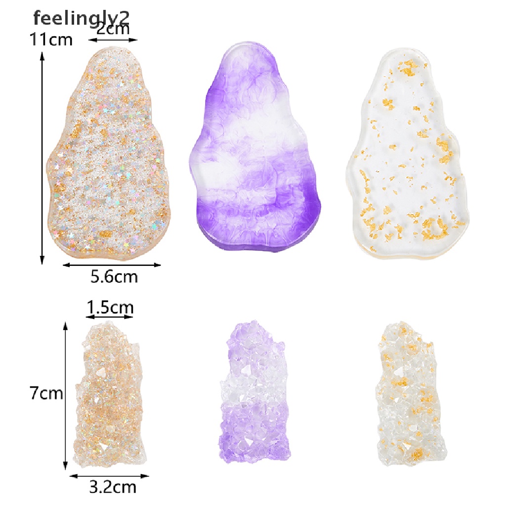 Giá Đỡ Bút / Bảng Màu Sơn Móng Tay Nghệ Thuật Bằng Nhựa Resin Tiện Dụng DIY