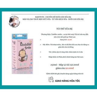 Combo túi trữ sữa Toddler