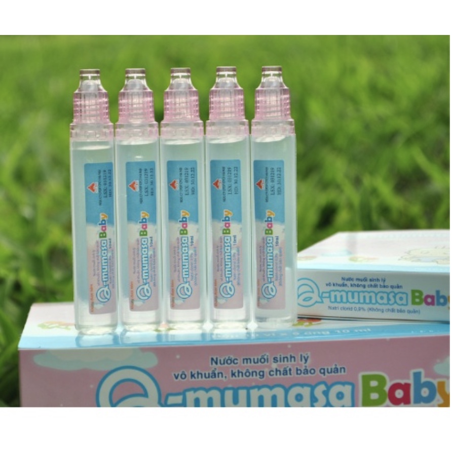 Q-mumasa baby - Nước muối sinh lý vô khuẩn cho bé