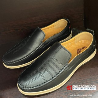 GIÀY LƯỜI (GIÀY MỌI) NAM DA BÒ MÃ D20