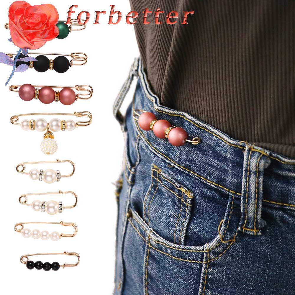 Set ghim cài thắt lưng tùy chọn số lượng đính đá thời trang phong cách Hàn Quốc dành cho nữ