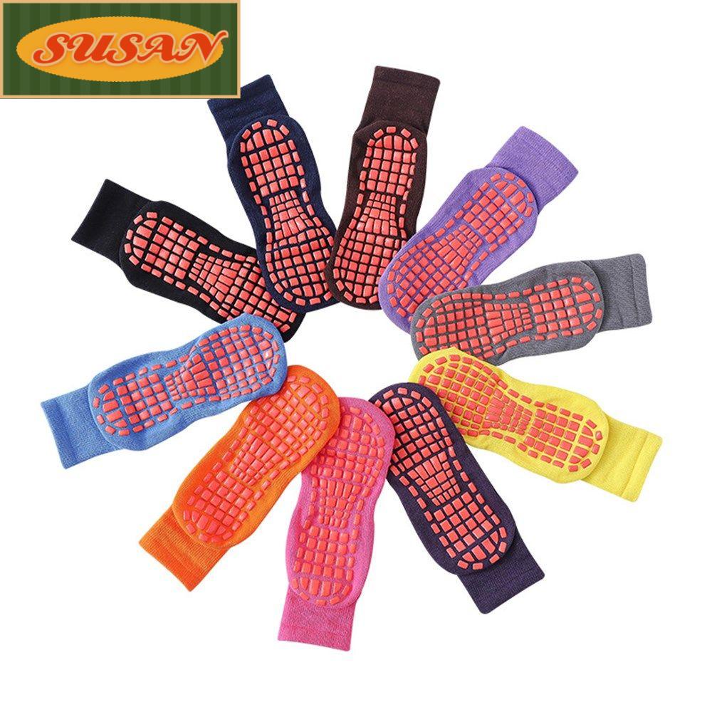 Vớ Đệm Chống Trượt Màu Trơn Dùng Để Tập Yoga