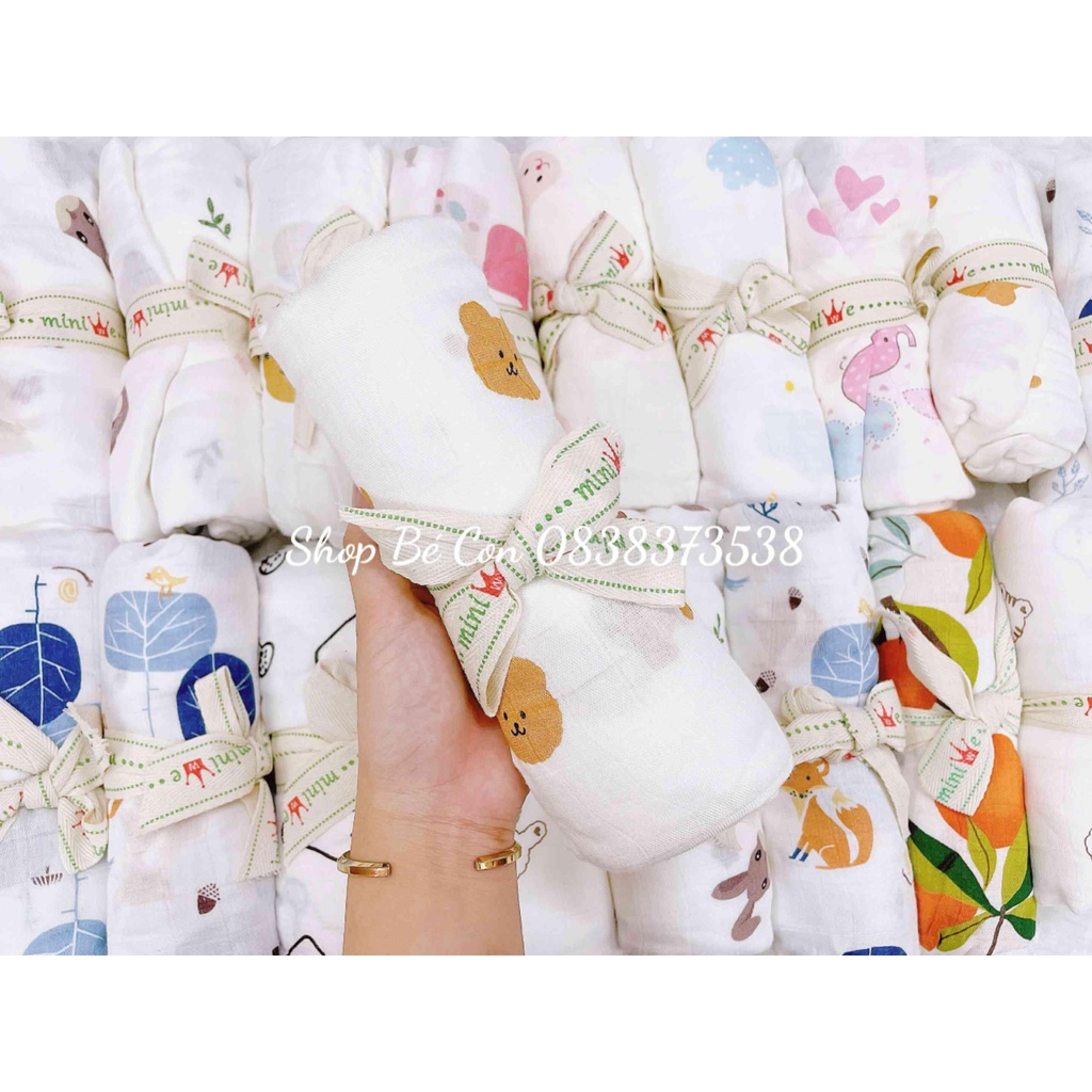 [Ảnh thật] Khăn/Chăn Aden Sợi Tre - 1m1*1m1 Siêu To