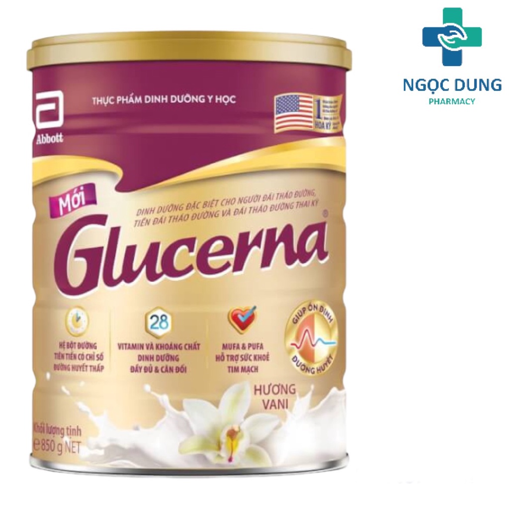 Sữa Glucerna 800g hương vani
