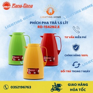 Phích Pha Trà 1,5L RD 1542  N2 RẠNG ĐÔNG giữ nhiệt được lâu 6-8h an toàn sử dụng bảo hành 12 tháng