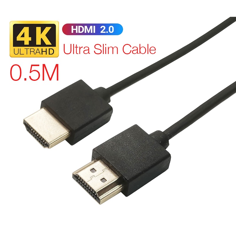 Cáp HDMI 2.0, HDMI 2.1 dây ngắn 15cm, 50cm, 60cm, 1.2m, 1.5m cho TinyPC, MiniPC, laptop, raspberry pi, Set top box