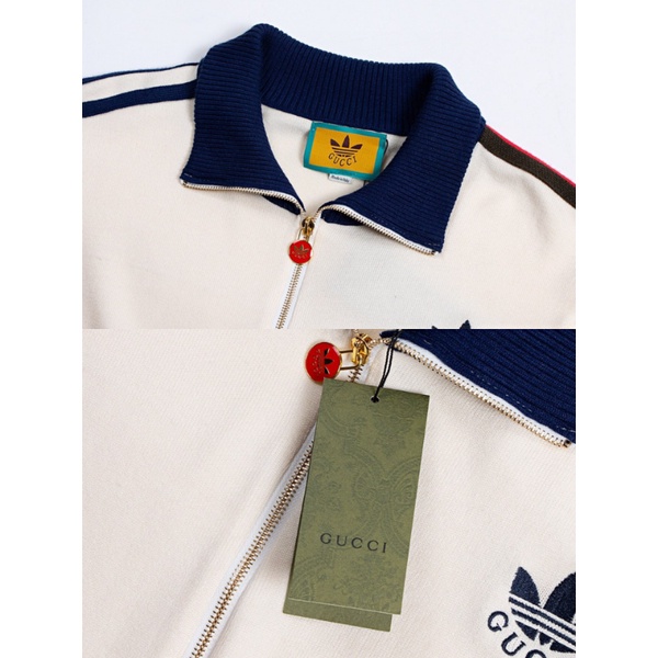 Áo Khoác Cardigan Thêu Logo Adidas X Gucci 100% Chính Hãng Thời Trang Cho Nam Và Nữ