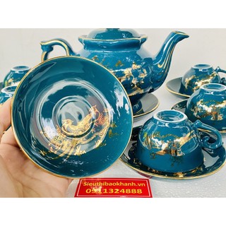 Bộ ấm chén vinh hoa phú quý