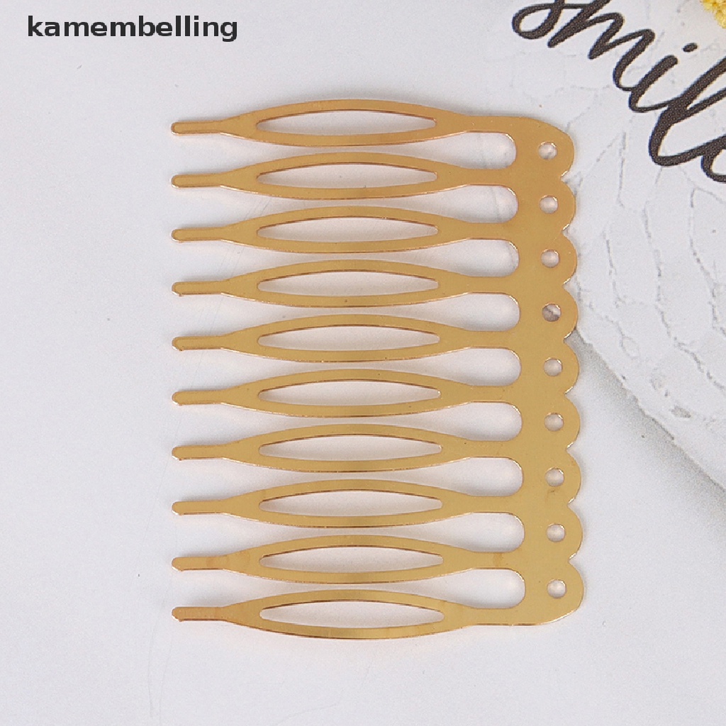 Set 10 Kẹp Tóc Kim Loại 5 / 10 Răng Lược Làm Đẹp Cho Phái Nữ