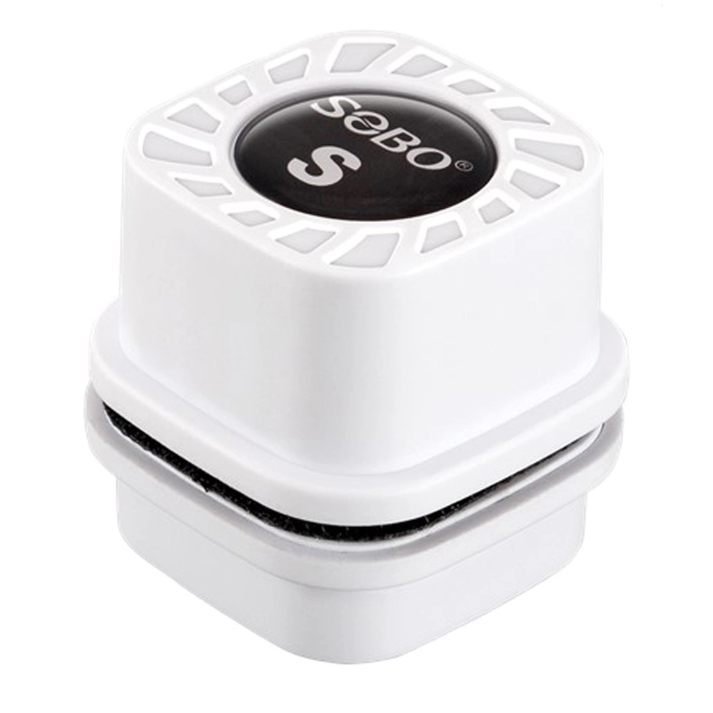Nam châm lau kính mini bể cá cảnh - dụng cụ vệ sinh bể kính nhỏ gọn - size S, M, L