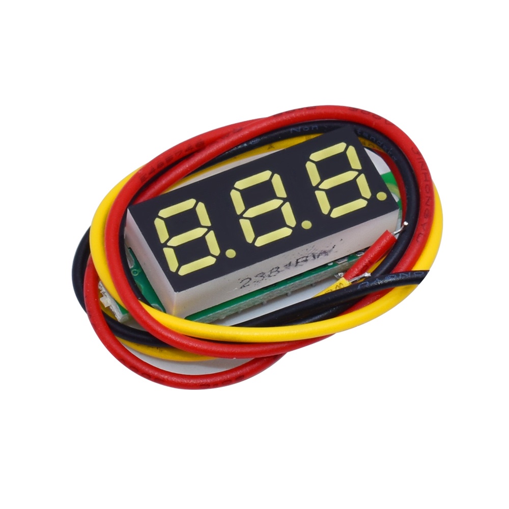 Vôn Kế Điện Tử 3 Dây 0.28 inch DC 0-100V