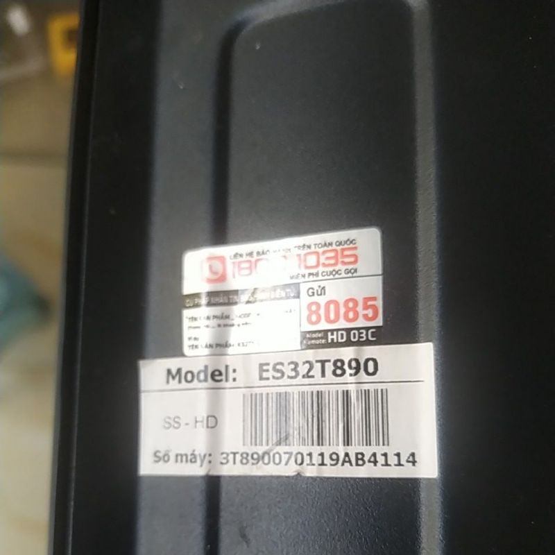 Bo mạch tivi asanzo ES32T890