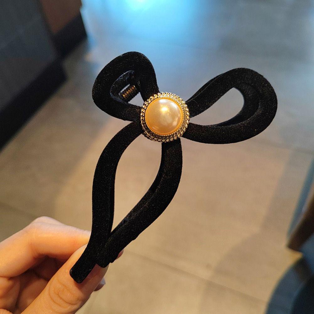 Kẹp Tóc Đuôi Ngựa Hình Nơ Phong Cách Hàn Quốc Ngọt Ngào Cho Nữ