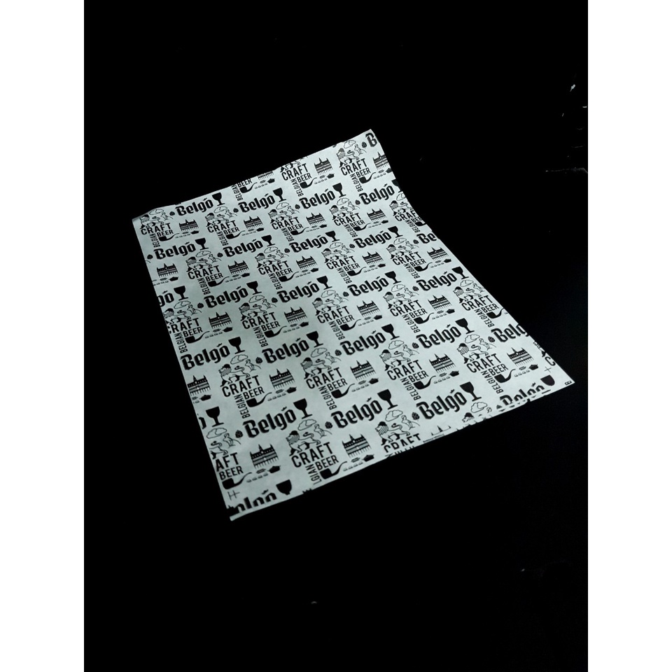 Giấy gói CHỐNG THẤM   25x21cm 500 tờ/đơn BELGO