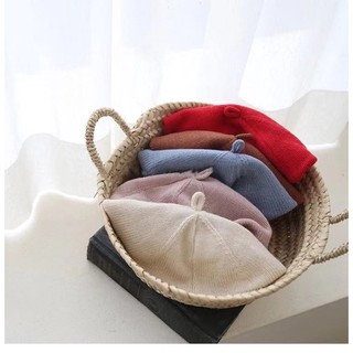 Mũ len nồi phong cách Hàn Quốc , dễ phối đồ cho bé gái từ 6 tháng tuổi đến 3 tuổi