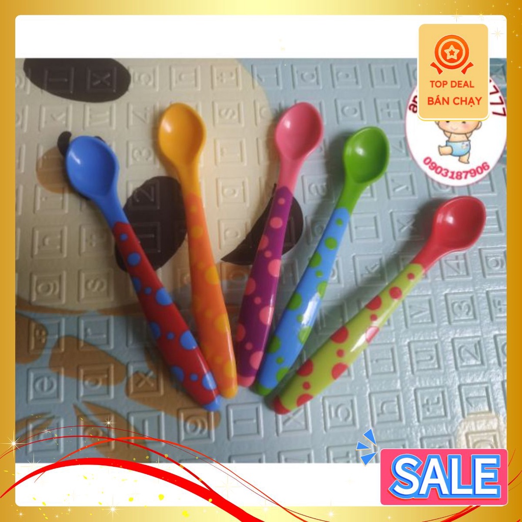 Set 5 thìa ăn dặm Upass Thái Lan (5 màu)