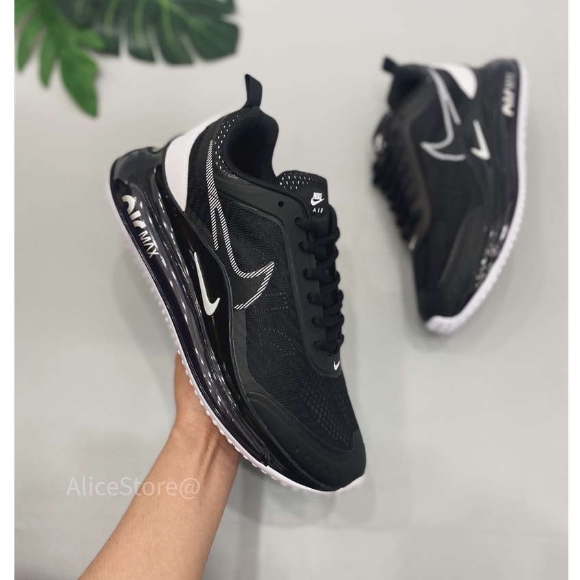 (VIDEO + FREE SHIP) GIÀY KHÍ AIR MAX 720 ĐEN