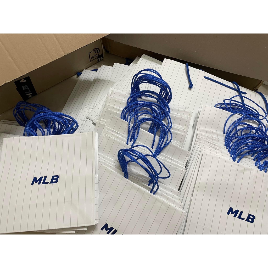 Túi giấy MLB nhập Store Hàn - Túi MLB chính hãng
