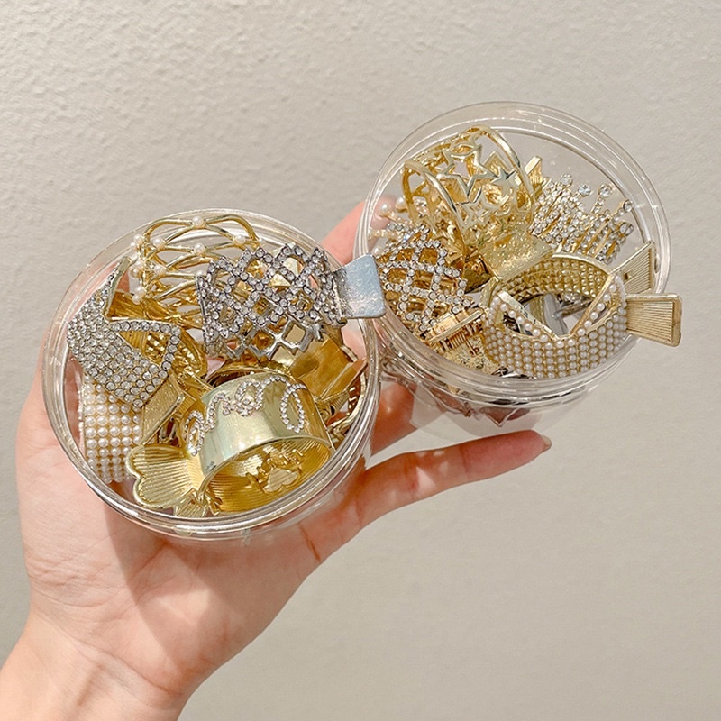 Kẹp càng cua đính đá cao cấp thời trang dành cho nữ