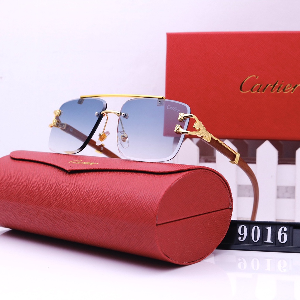 Kính Râm Cartiier Chống Tia Cực Tím Phân Cực Thời Trang Cho Nam Và Nữ