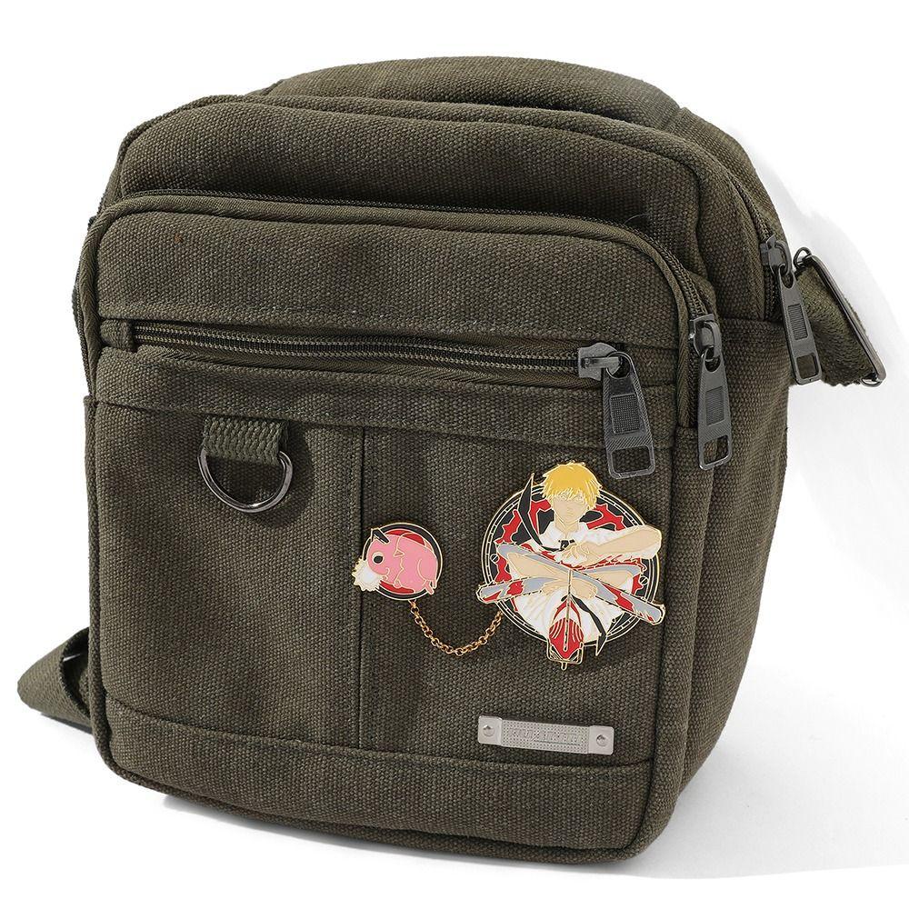 Ghim Cài Áo Hình Cưa Xích Đơn Giản Thời Trang Phong Cách Hàn Quốc Cho Nam Nữ