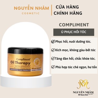 Ủ tóc Compliment Oil Therapy - Argan Oil chăm sóc chuyên sâu - Hàng Xách Tay
