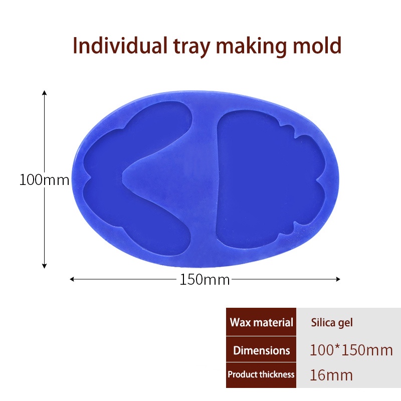 1 Khuôn Bằng Cao Su Silicone Dùng Làm Khuôn Sáp Nha Khoa