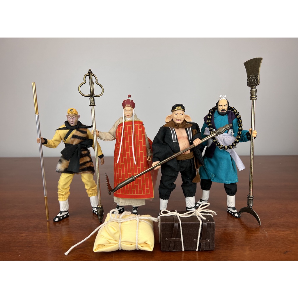 Mô hình Tôn Ngộ Không, Bát Giới, Đường Tăng, Sa Tăng 1/12 - Mô hình Tây Du Ký