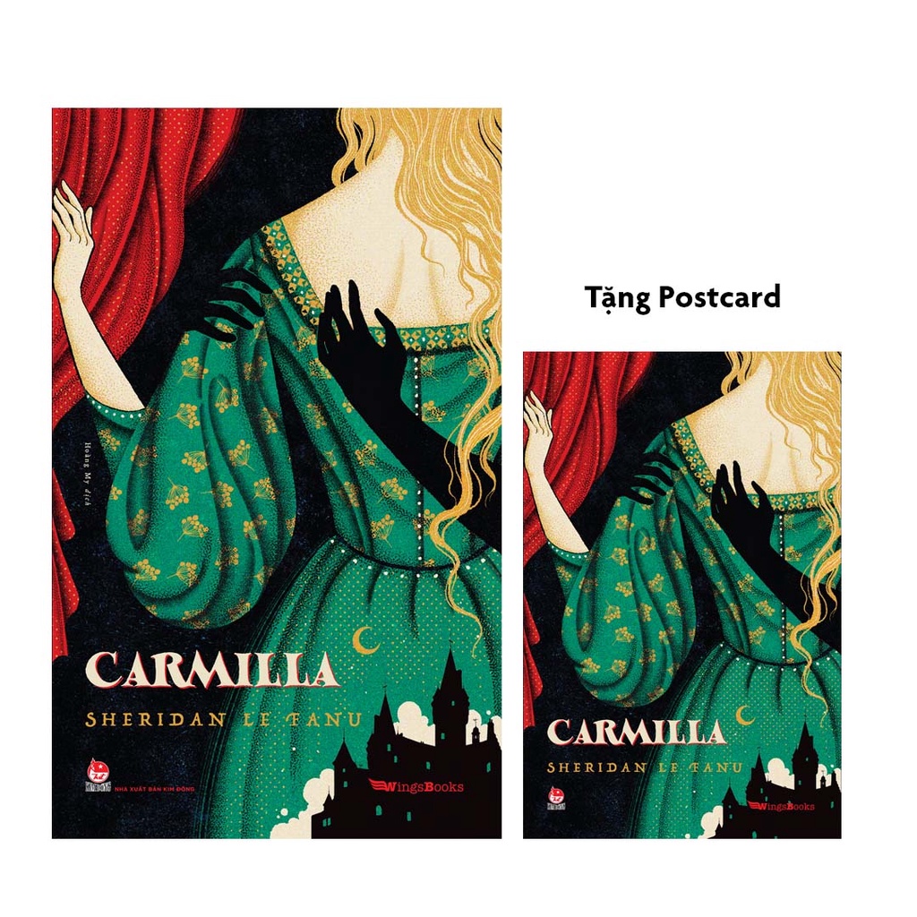 Sách Carmilla - Tặng Postcard