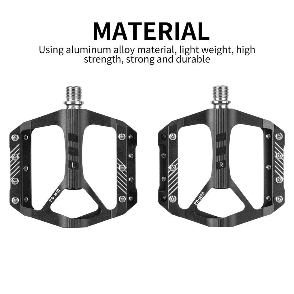 Bộ Bàn Đạp Xe Đạp 3 Vòng Bi PD-M70 Bằng Nhôm Chất Lượng Cao