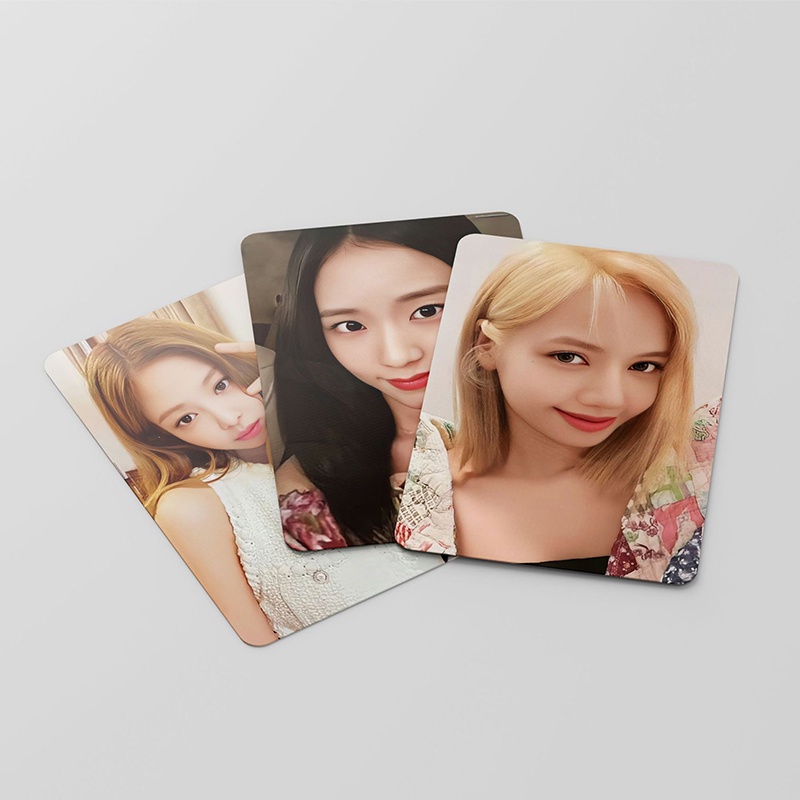 Hộp 55 Ảnh lomo card jennie jisoo Nhóm Nhạc Blackpink