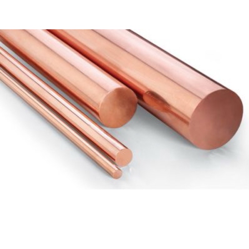 Đồng đỏ đặc nguyên chất D10mm dài 1m