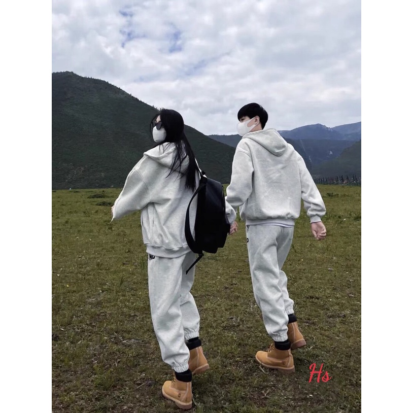Sét Áo khoá, quần bo chun nam nữ mặc đẹp-10HS8SS