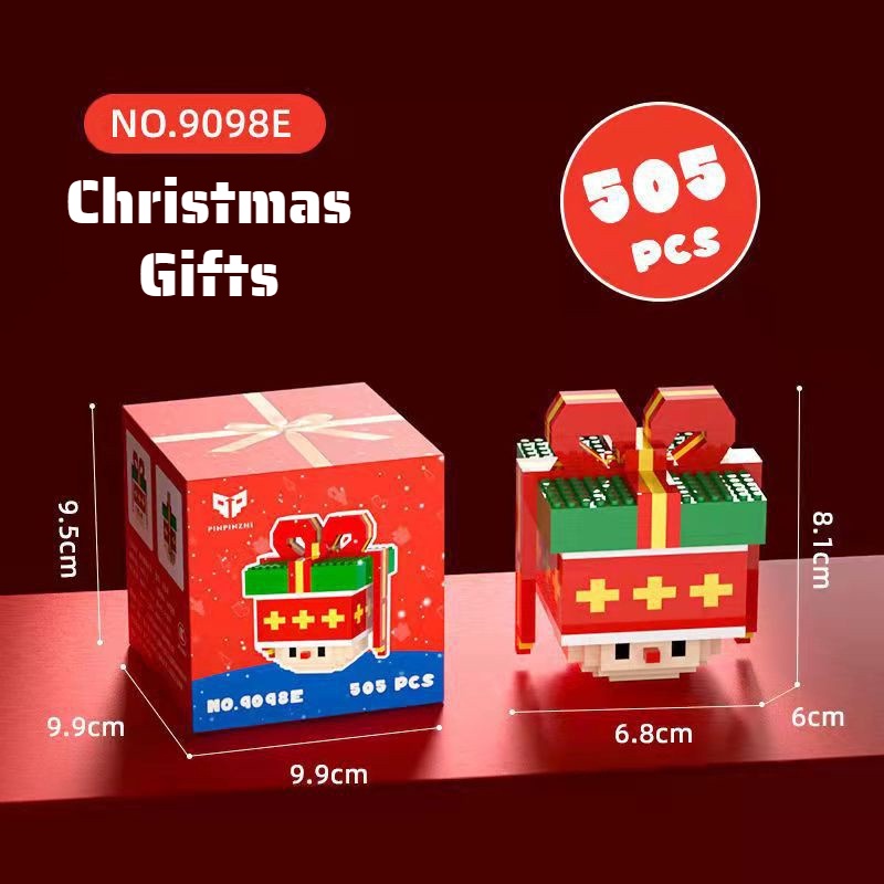 Đồ Chơi Lắp Ráp Hình Ông Già Noel Hoạt Hình Dành Cho Trẻ Em
