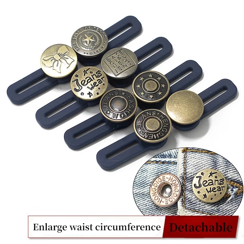 Nút Kim Loại Nới Rộng Thắt Lưng Quần Jean / Mở Rộng Không Đóng Đinh Có Thể Tháo Rời DIY